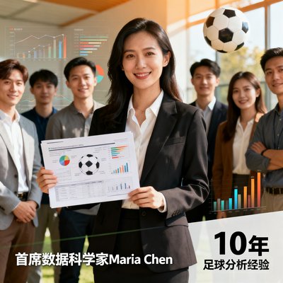 团队照片-首席数据科学家Maria Chen,拥有10年足球分析经验